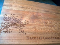 Natural Goodness Cutting Board
