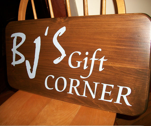 Custom made sign